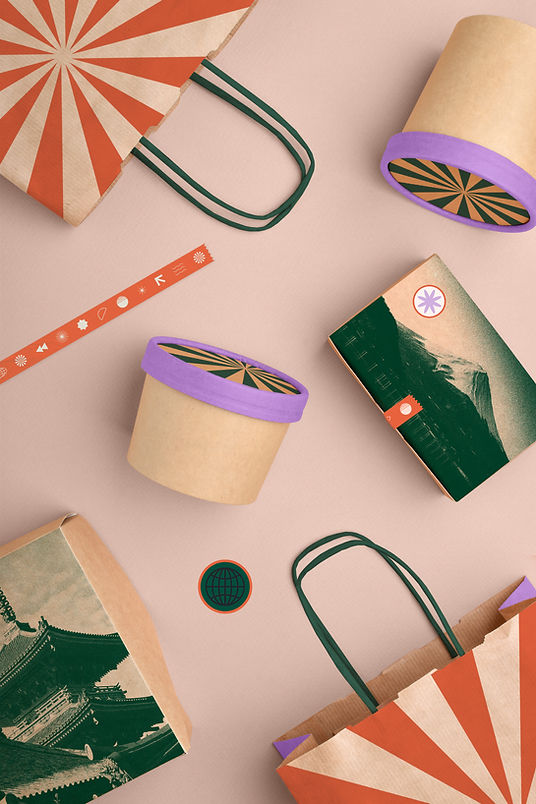 Exemples de packaging de marque