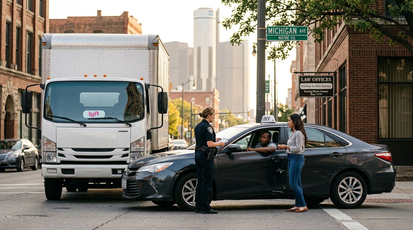 Rideshare Accident Injuries in Wayne County, MI