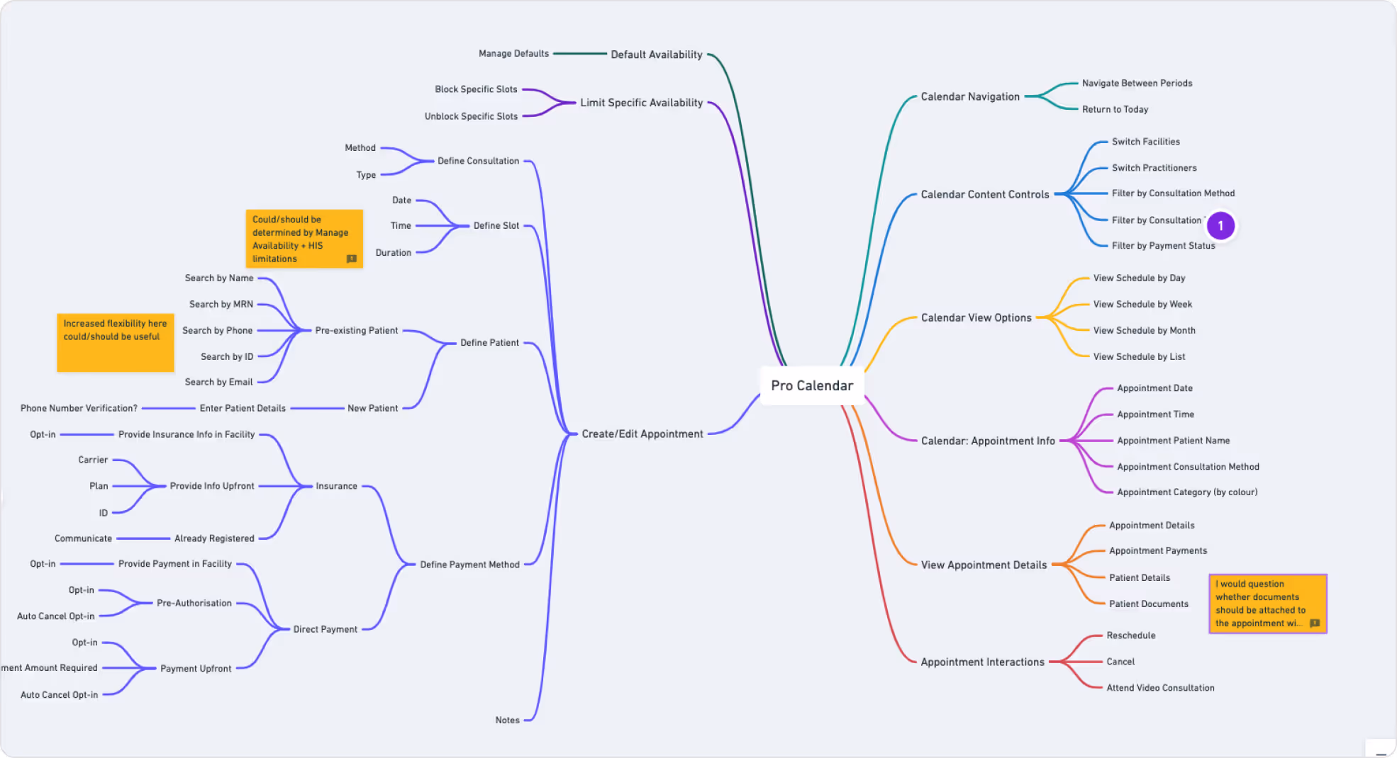 The app displays various options available for user selection and navigation.