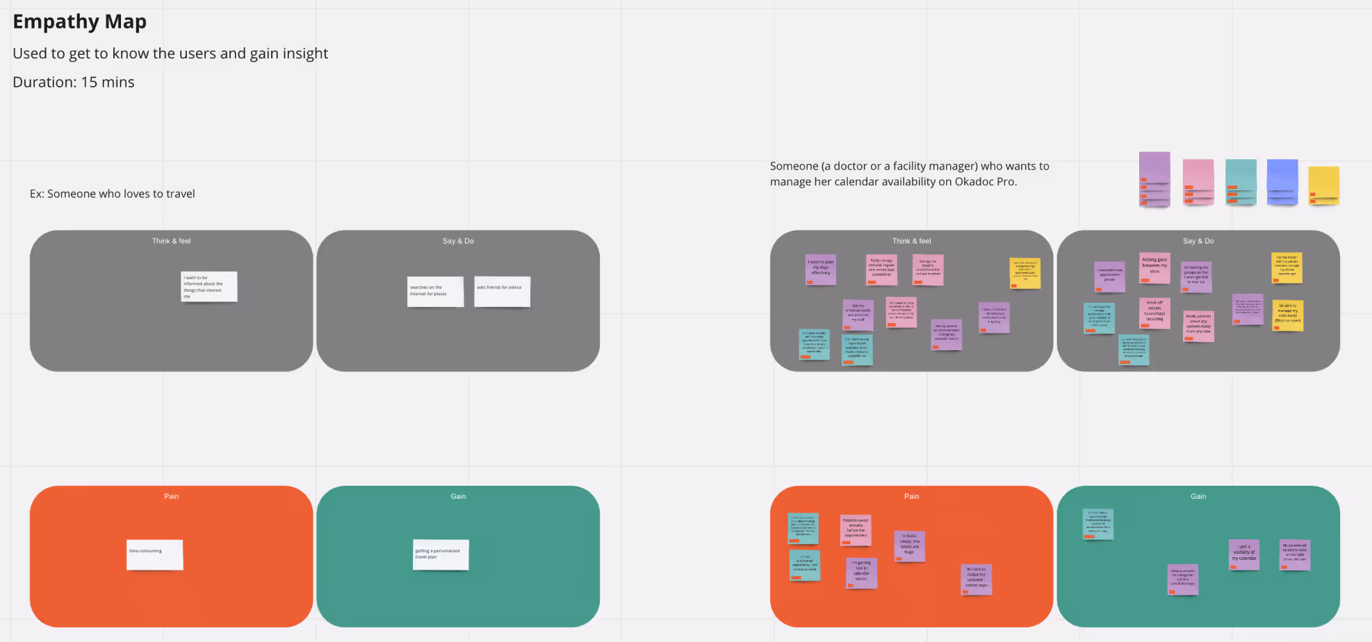 The app displays various options available for user selection and navigation.