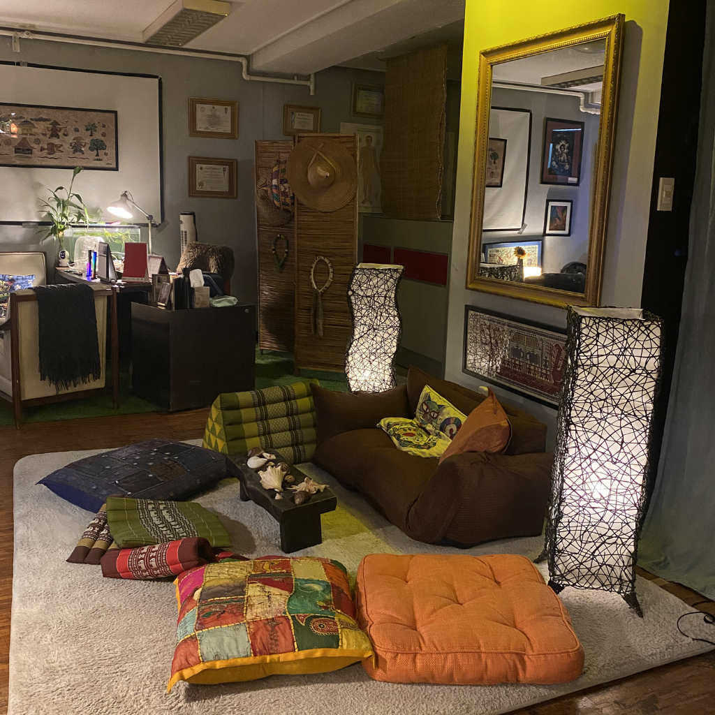 Close up of organic matcha package