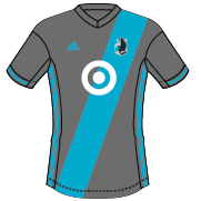 MNUFC Inaugural Grey jersey