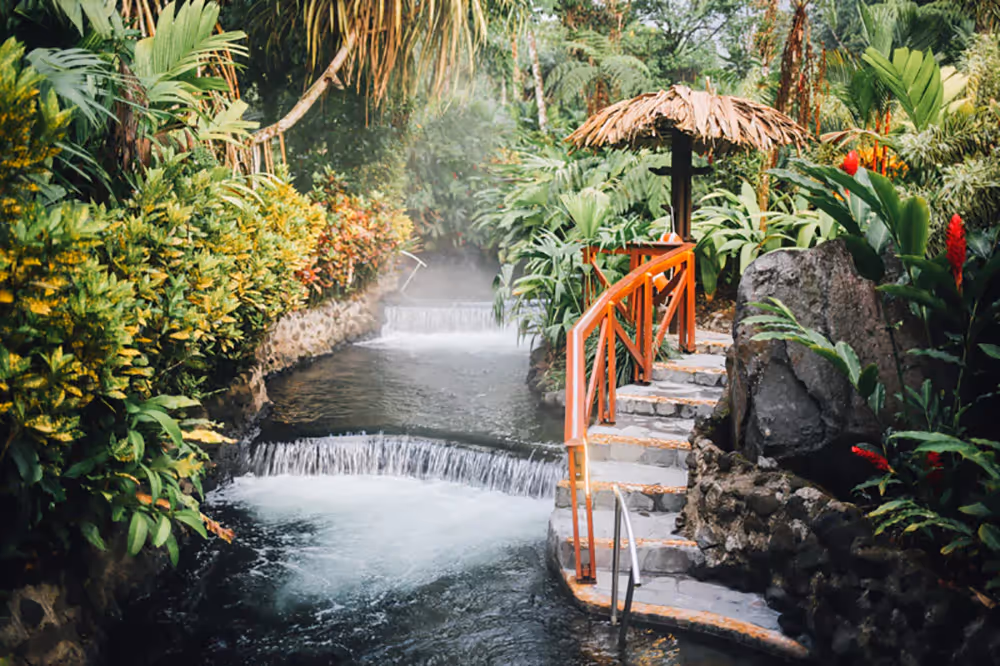 hot springs in south america