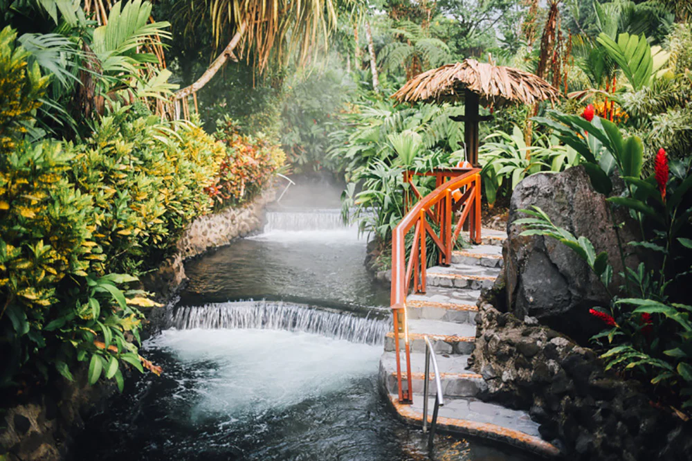 hot springs in south america