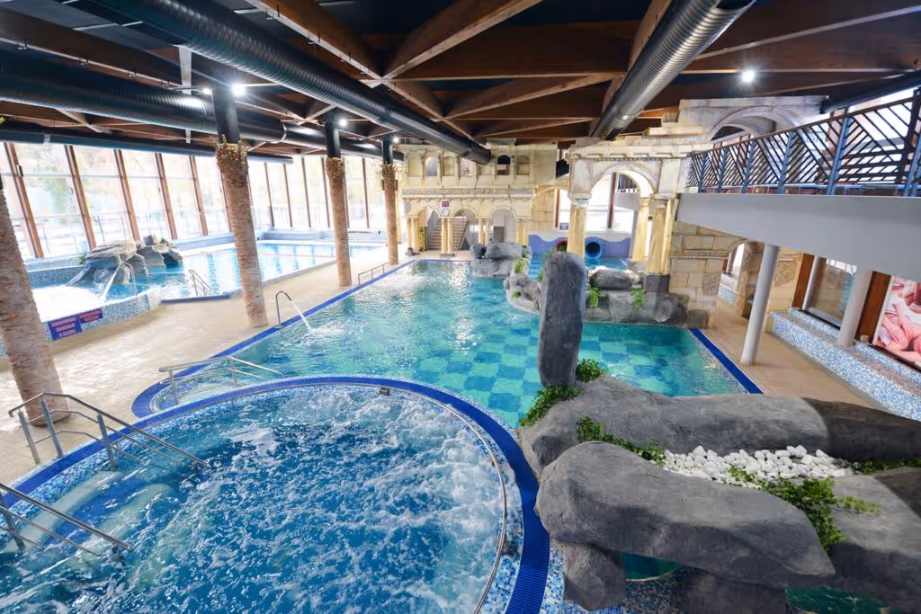 Indoor pools at Vrnjačka Banja, Serbia