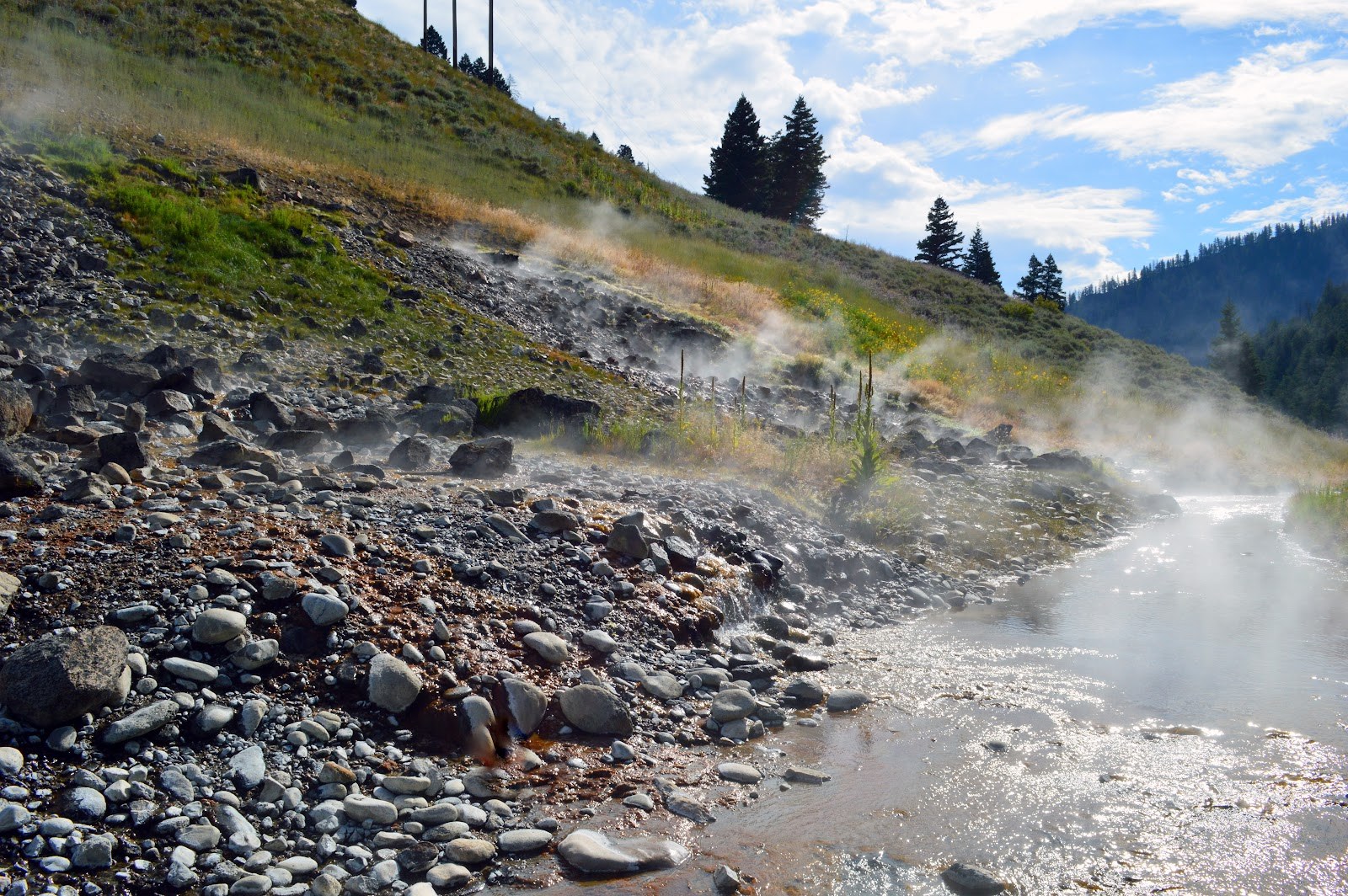 Sunbeam Hot Springs, Idaho