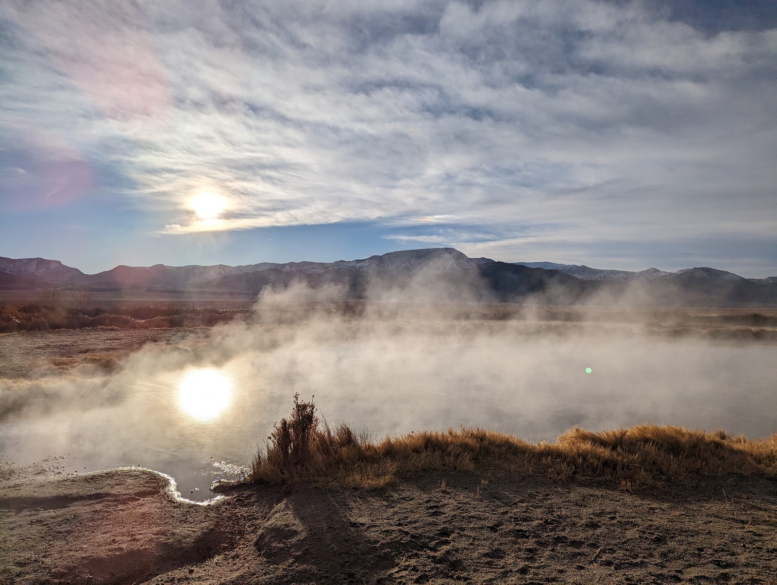 Fish Lake Valley Hot Well, Nevada