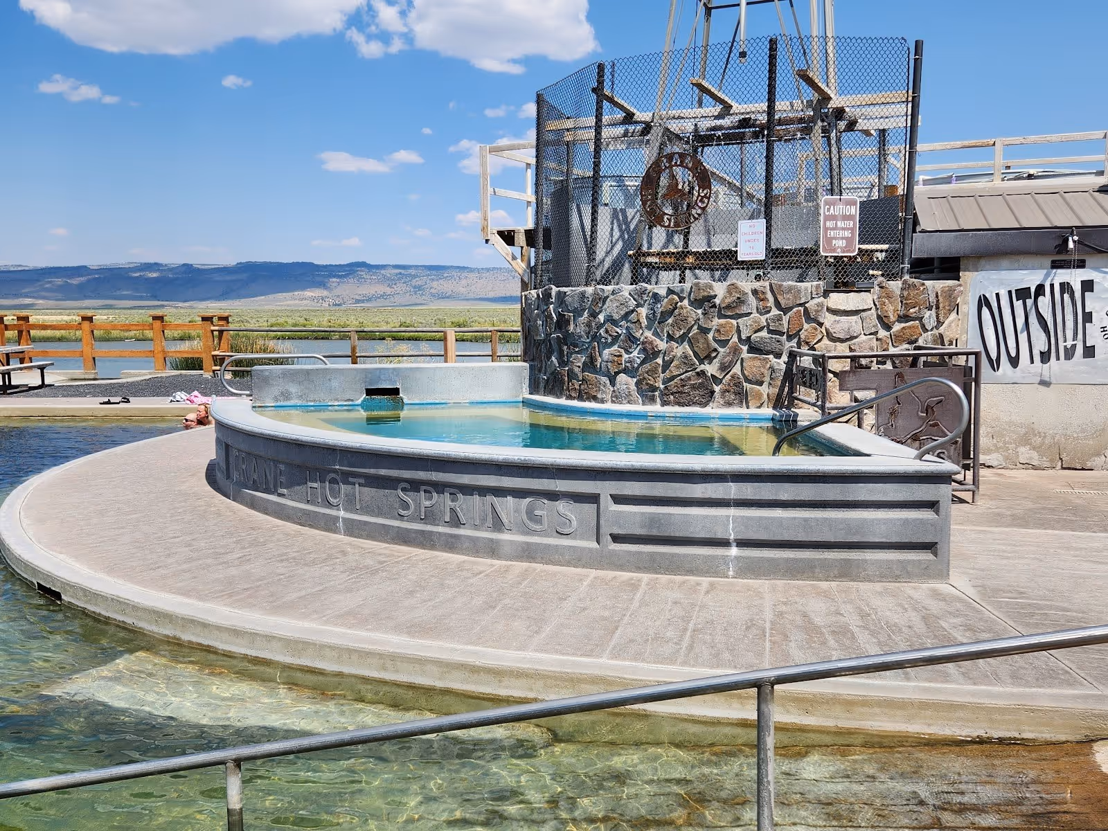 South Harney Lake Hot Springs, Oregon.