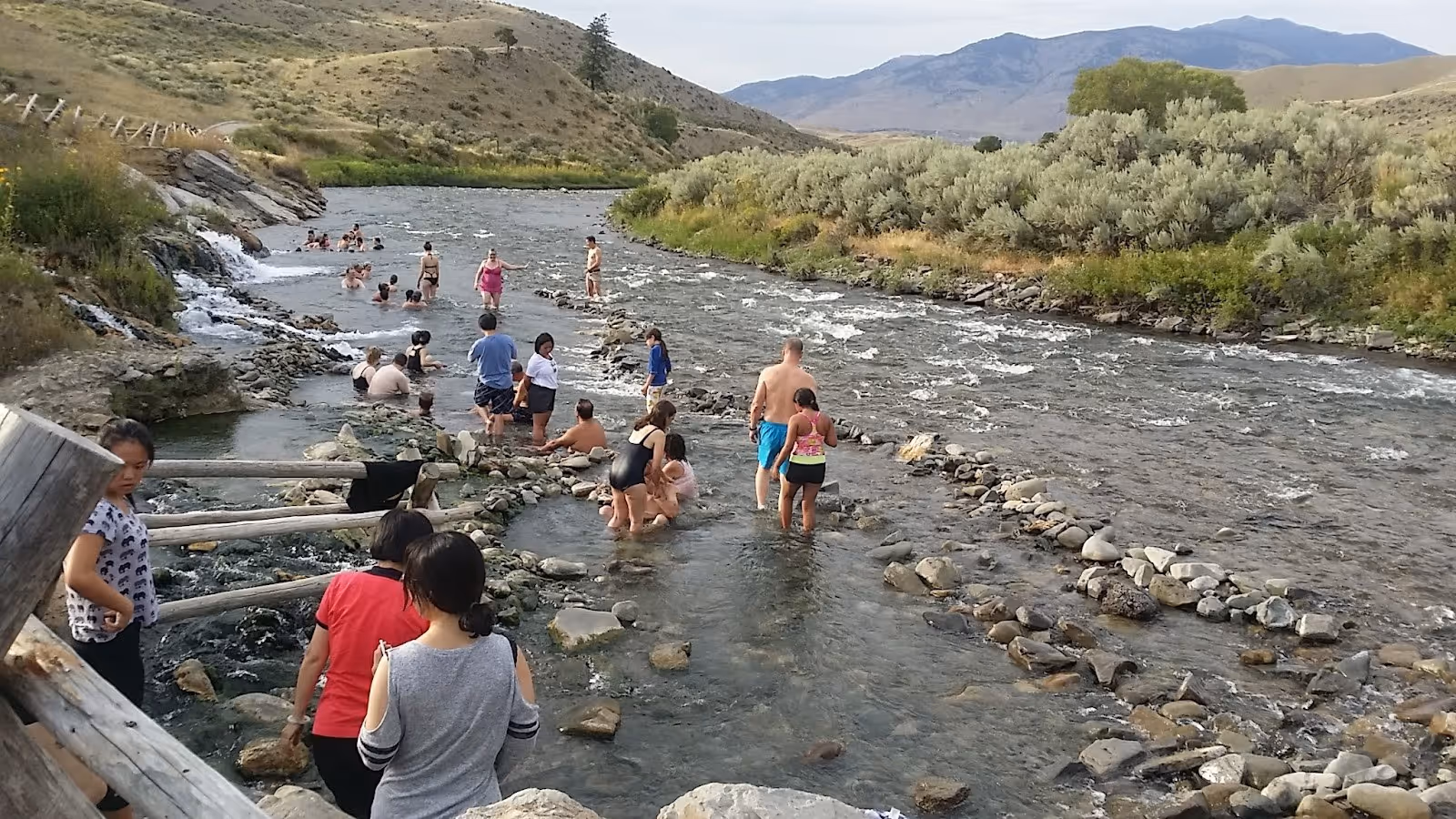 Boiling River Hot Springs (Yellowstone), Wyoming