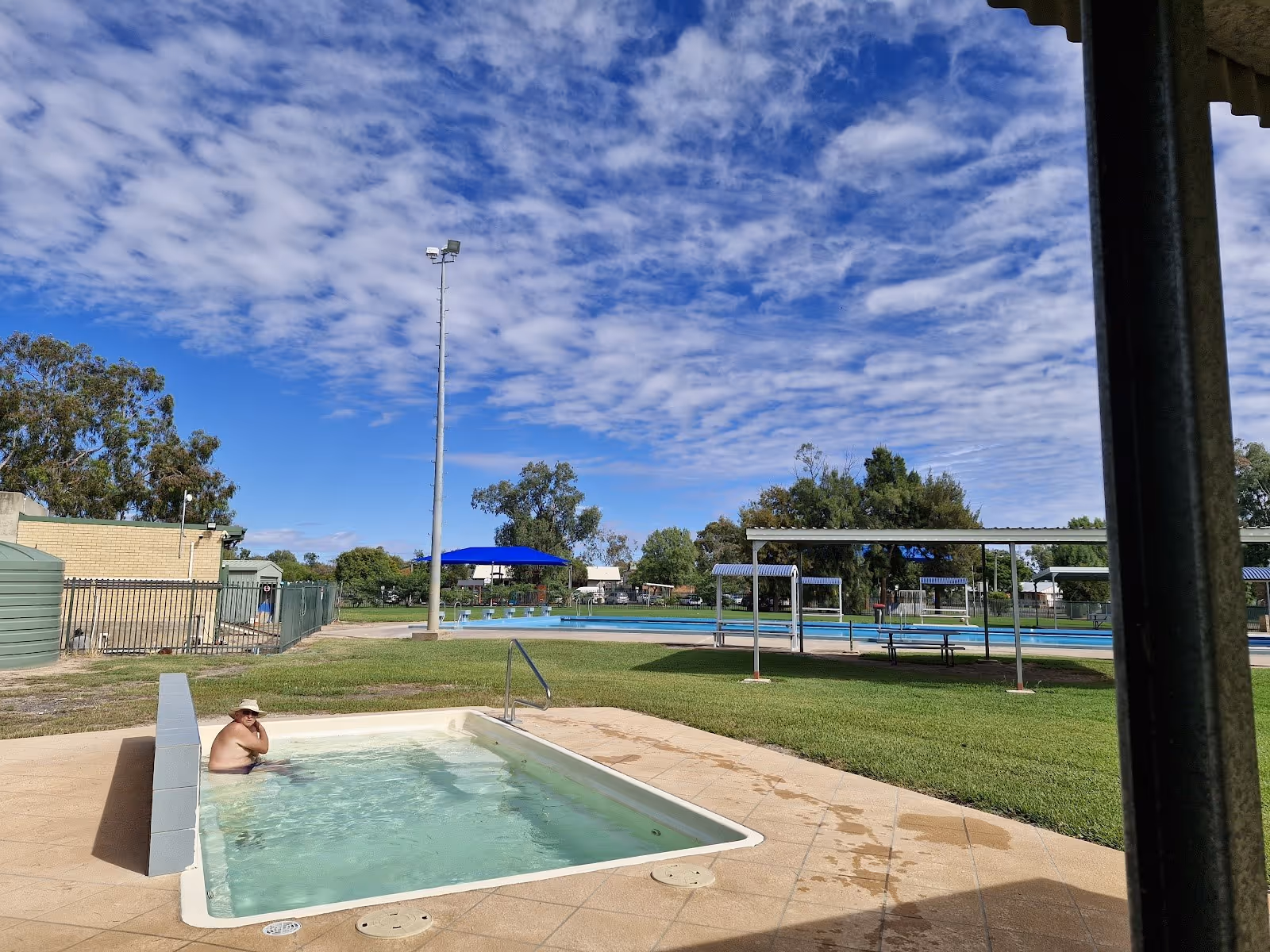 Mungindi Hot Pool, Australia.