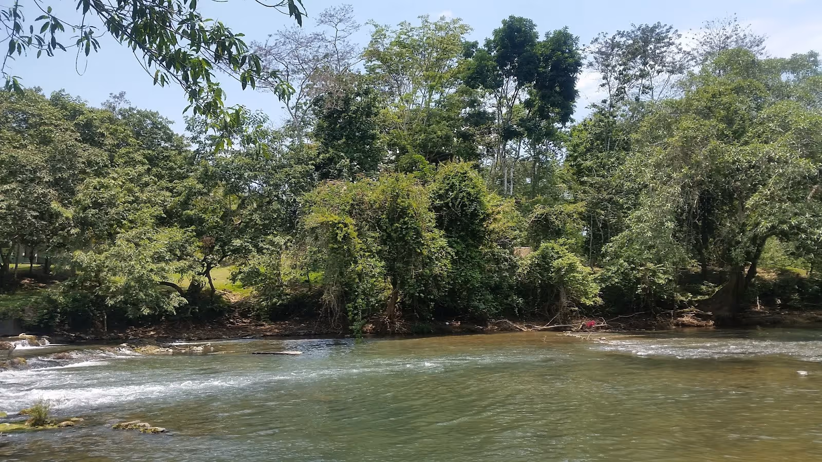 Warm Spring Creek at The Lodge at Big Falls, Belize.