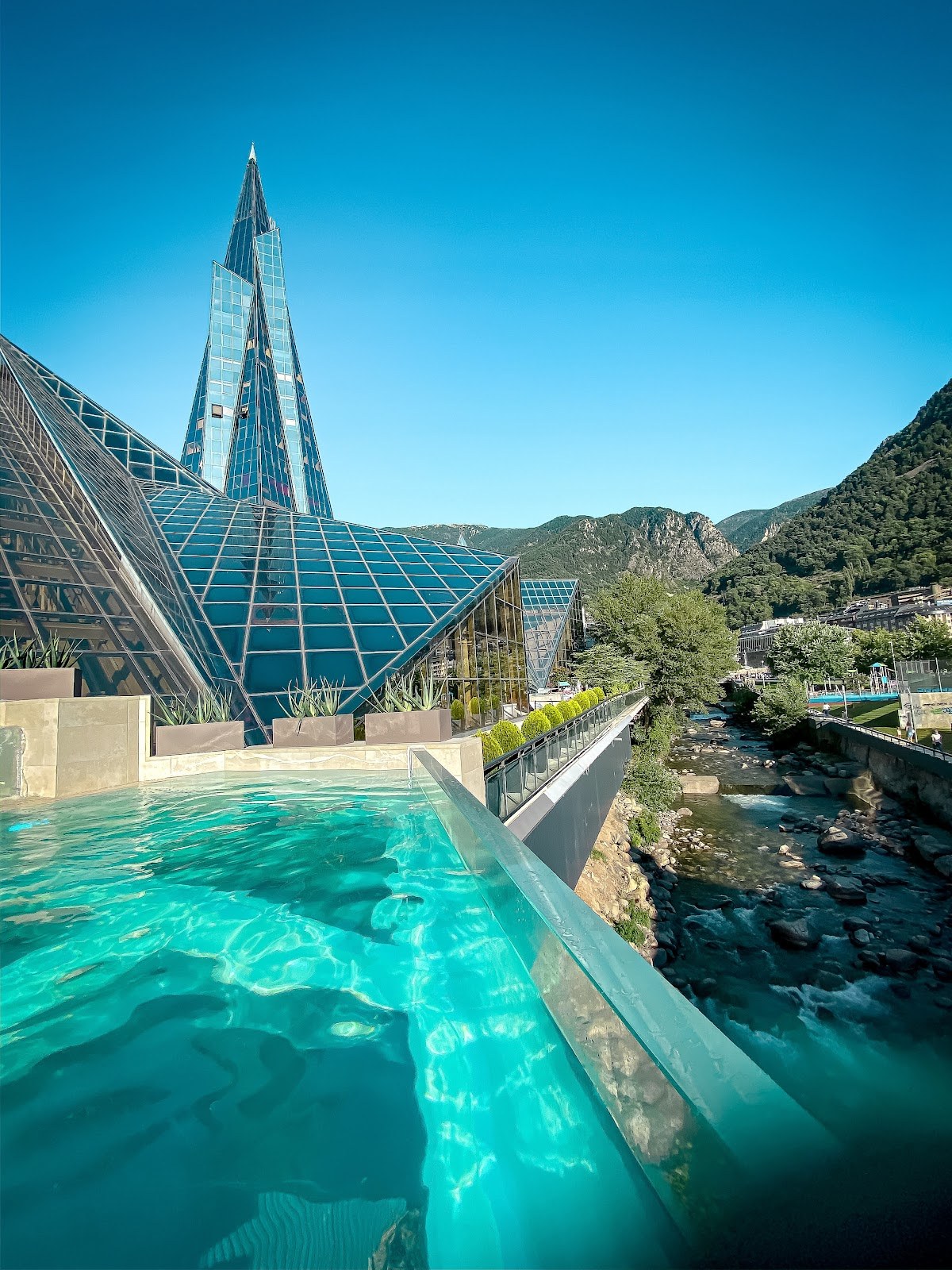 Caldea Thermal Centre, Andorra.