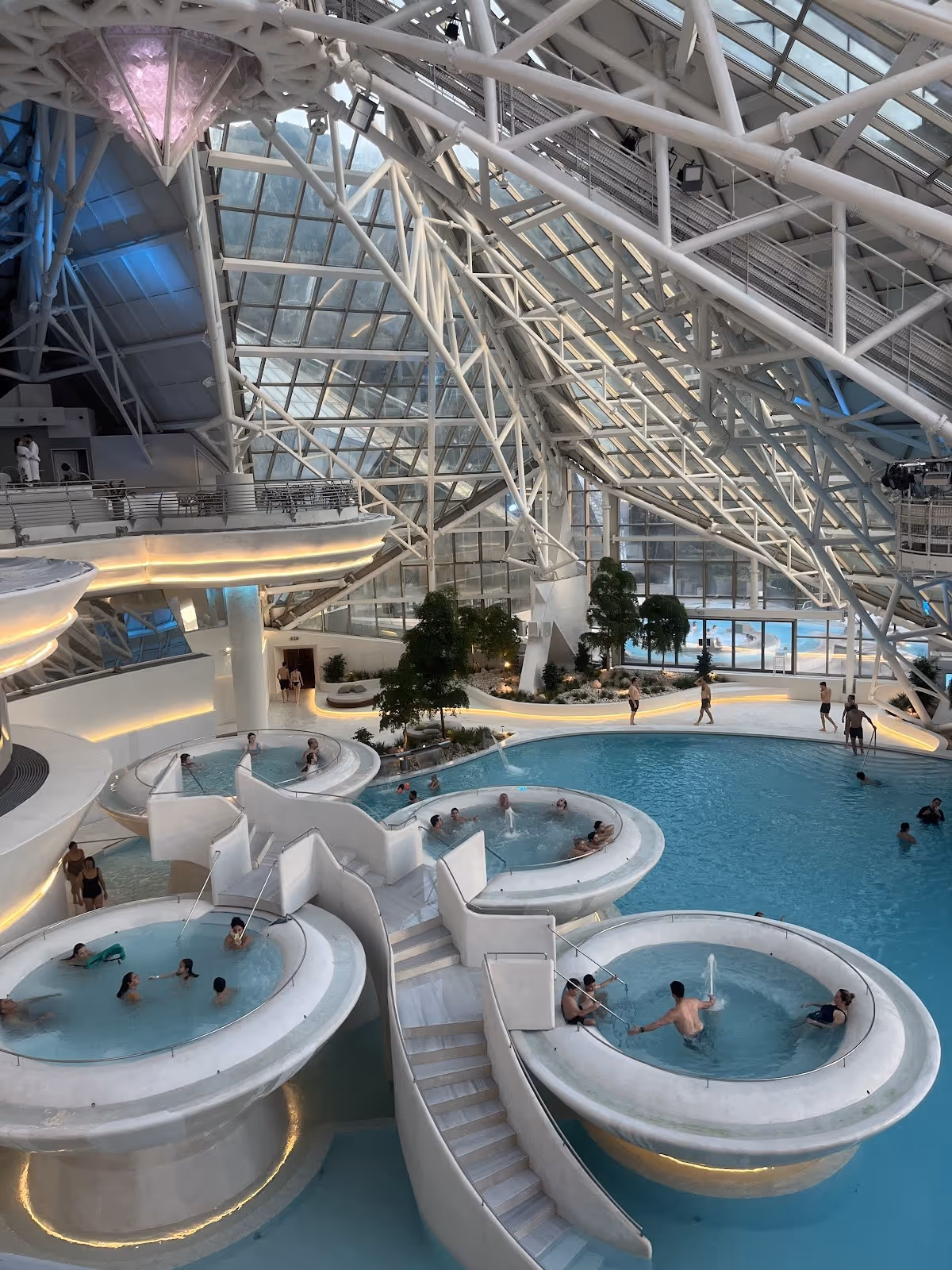 Caldea Thermal Centre, Andorra.