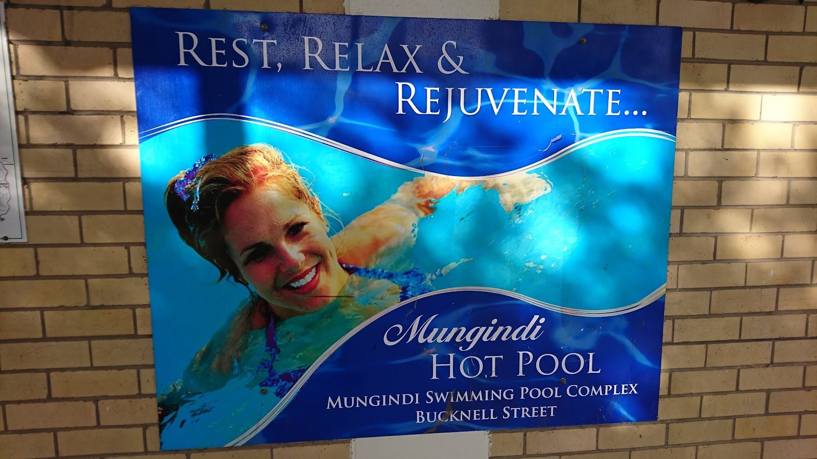 Mungindi Hot Pool, Australia.