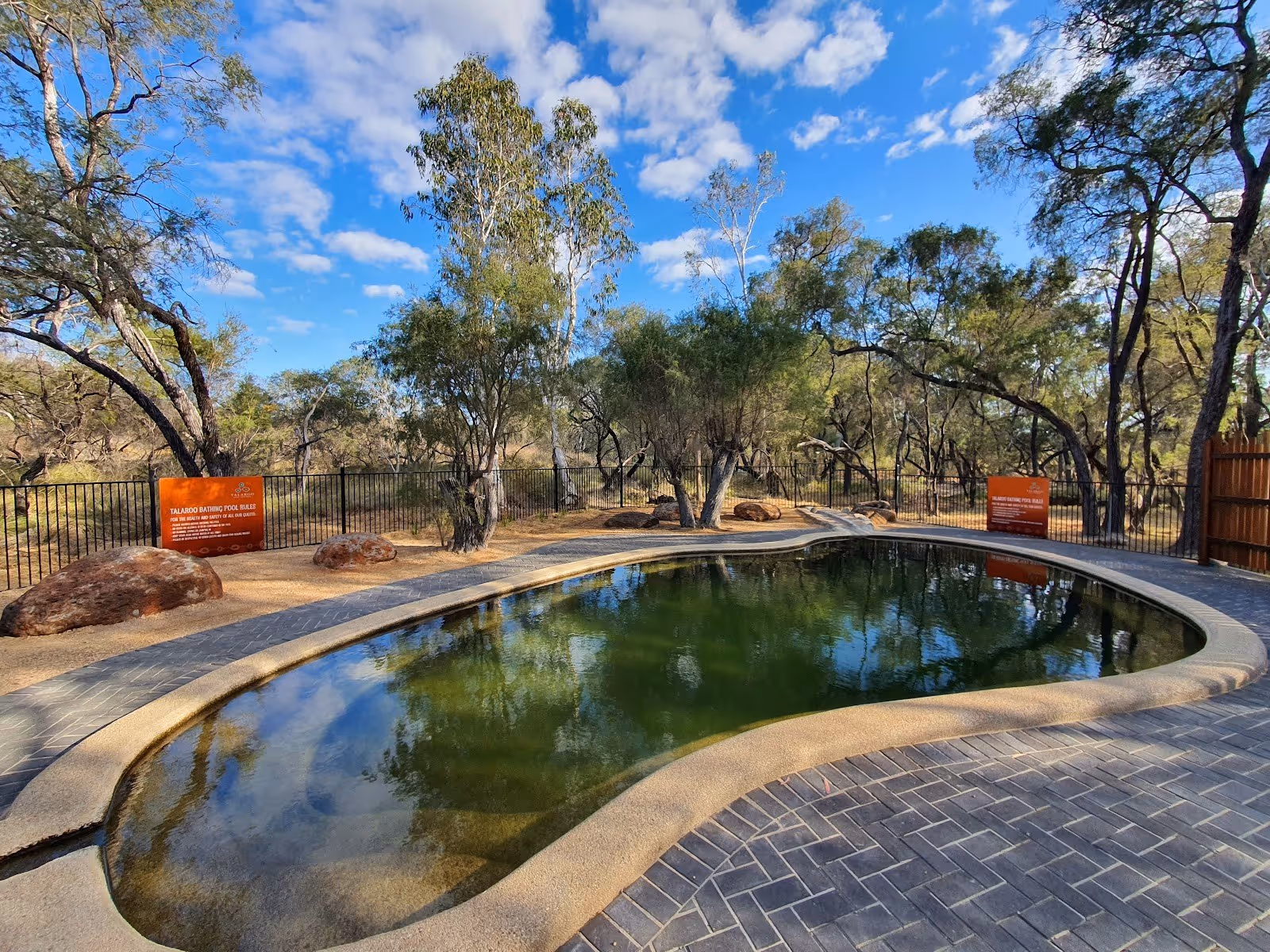 Talaroo Hot Springs, Australia.