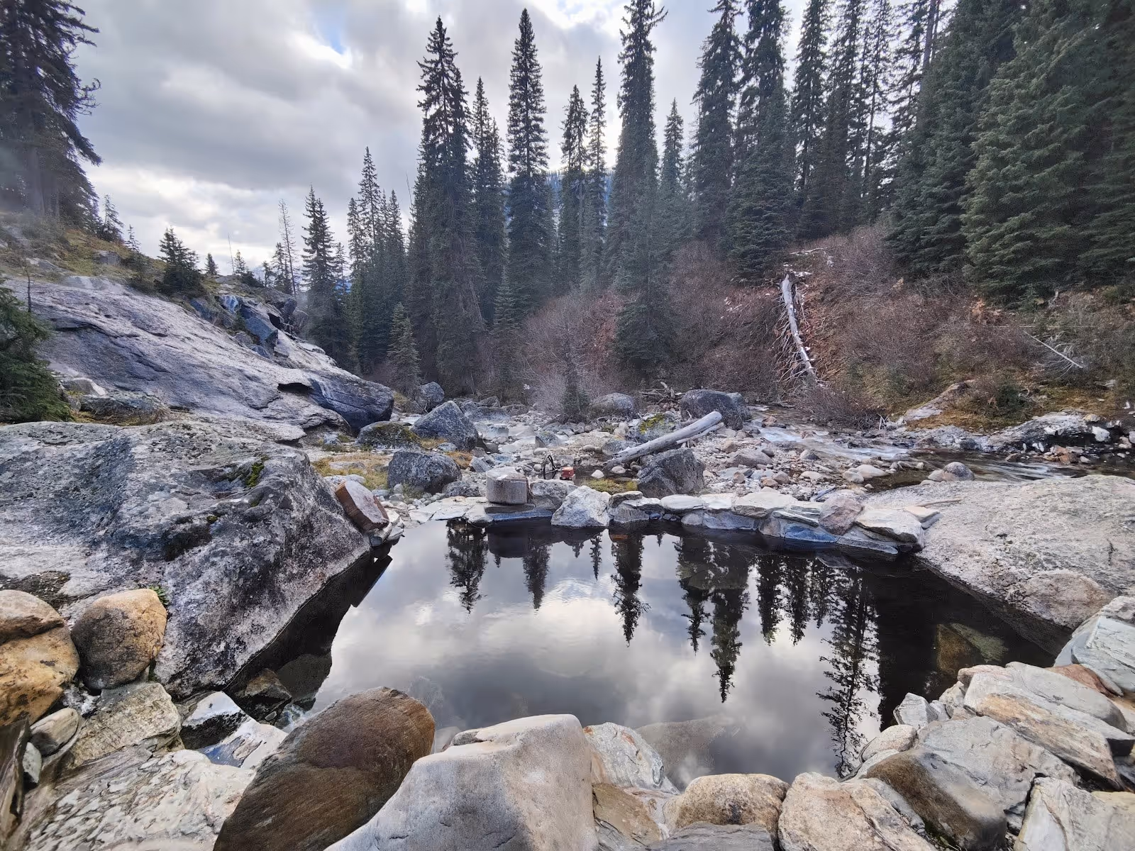 Dewar Creek Hot Springs, Canada.