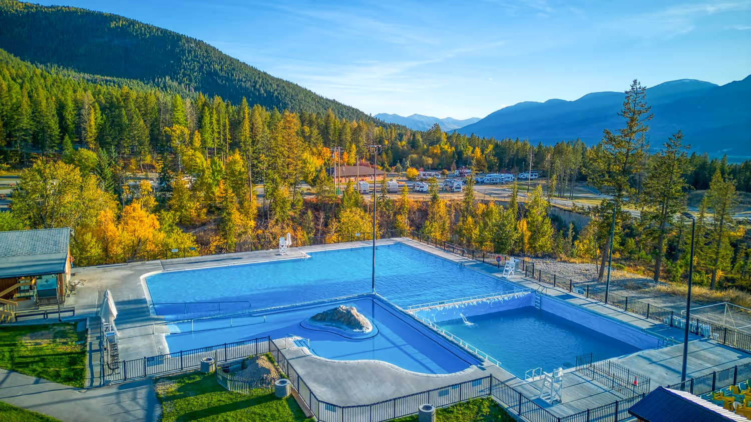 Fairmont Hot Springs Resort, Canada.