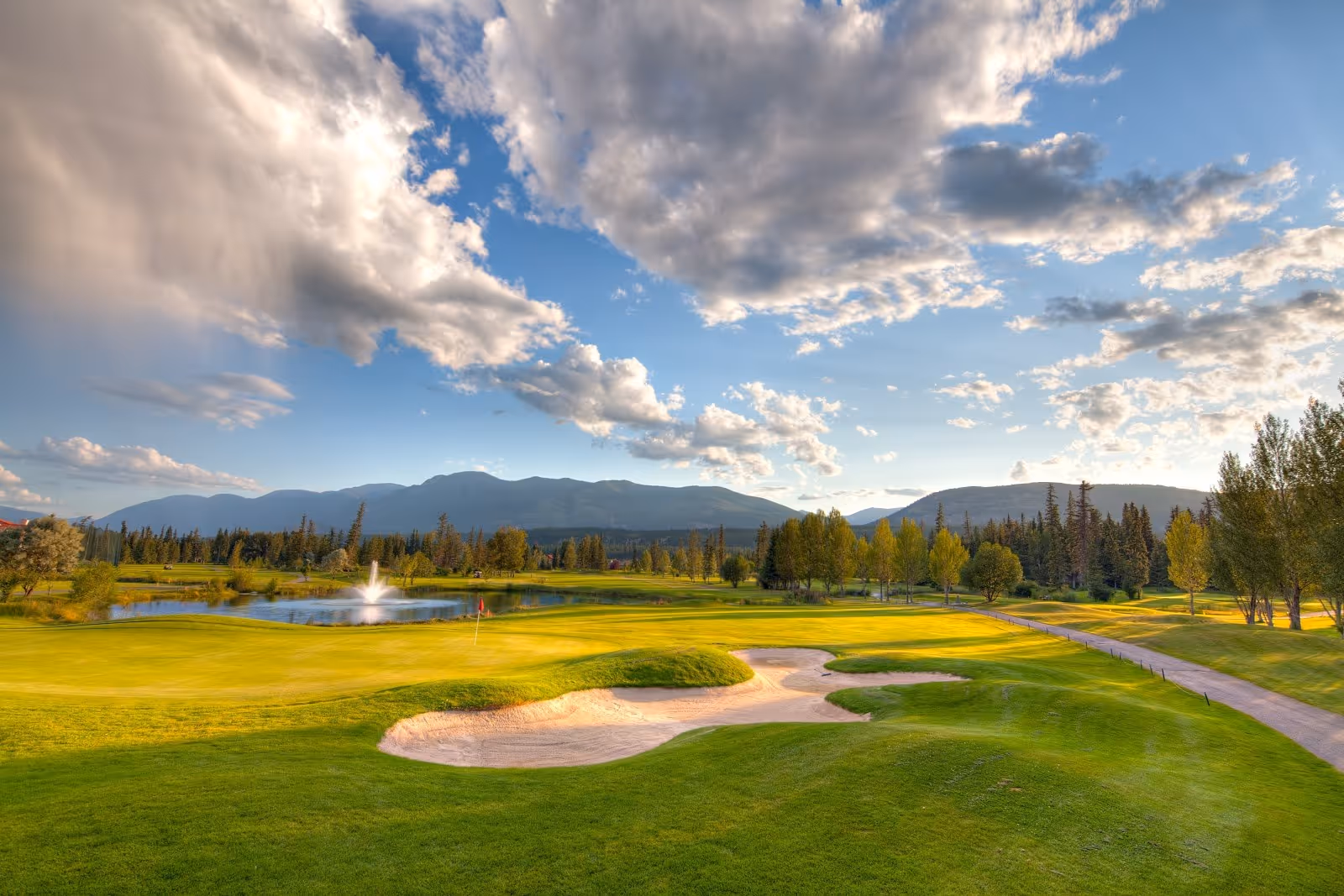 Fairmont Hot Springs Resort, Canada.