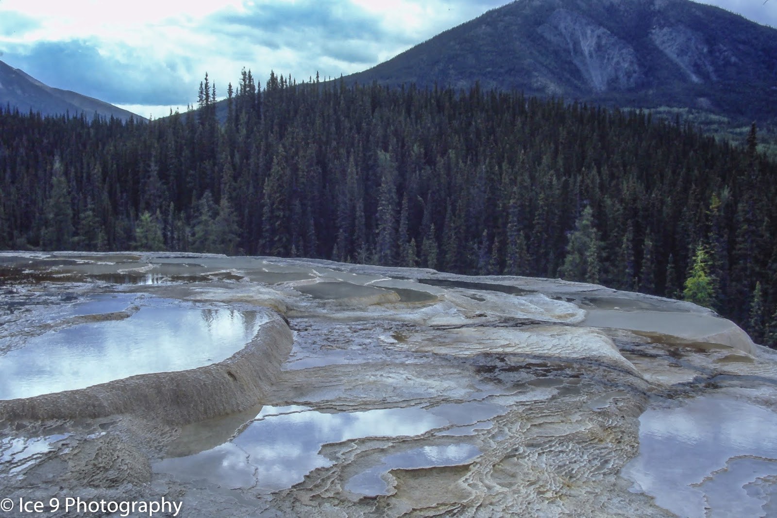 Rabbitkettle Hot Springs, Canada.