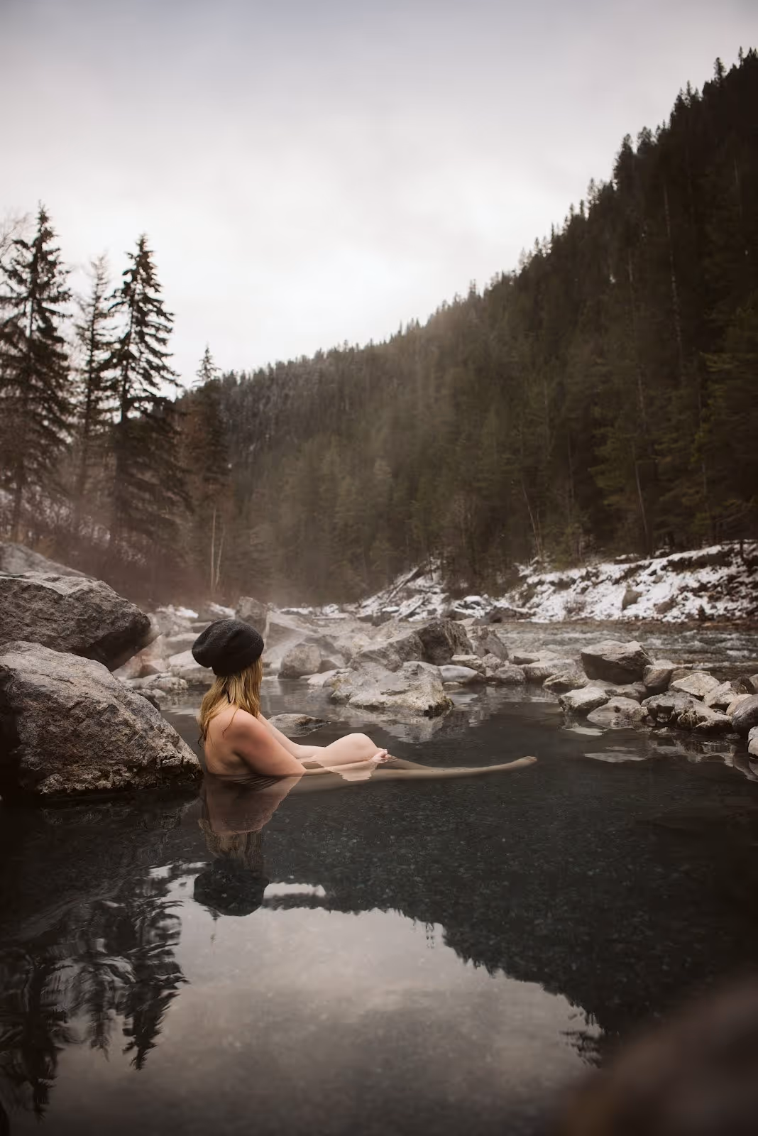 Lussier Hot Springs, Canada.
