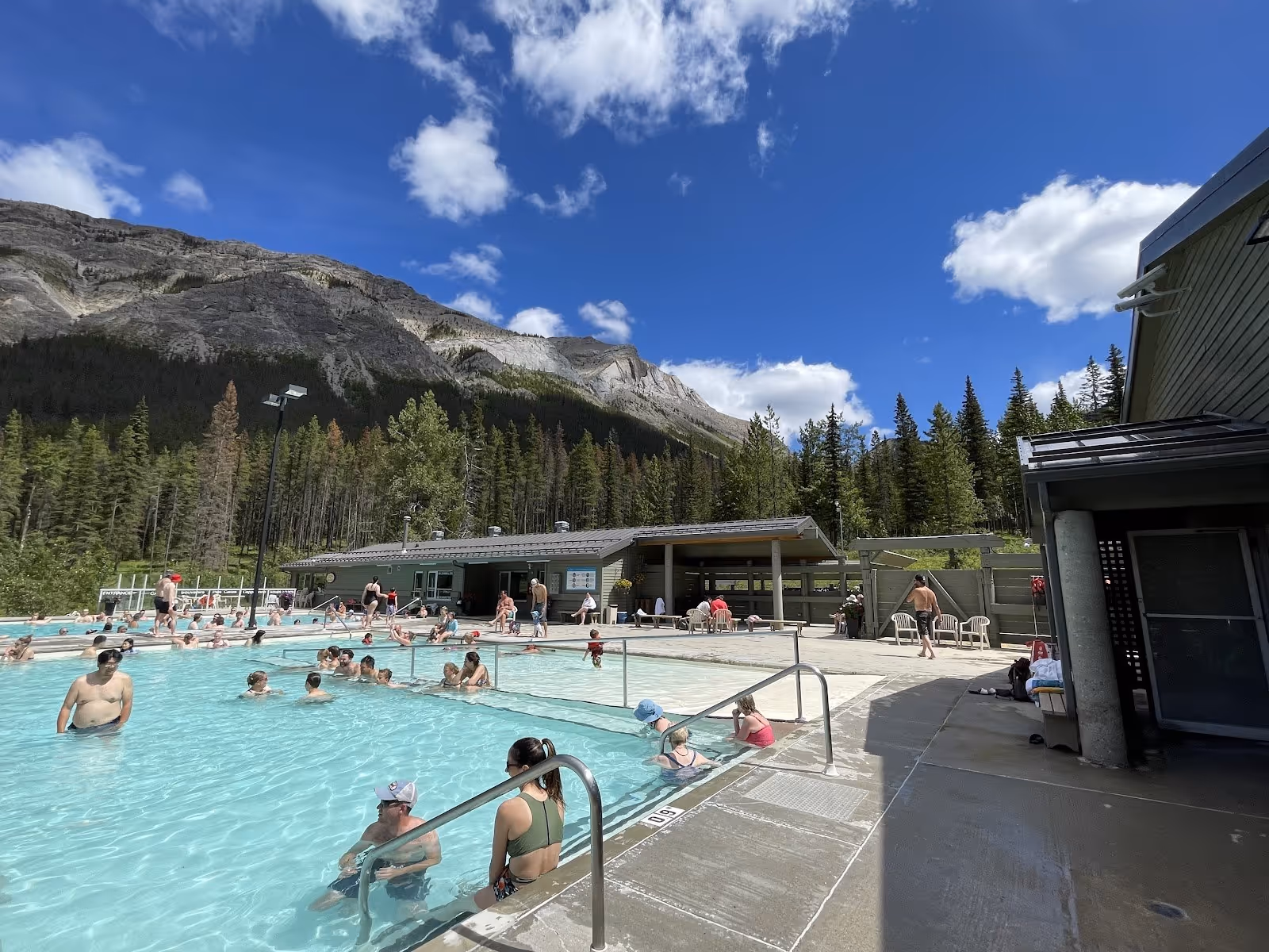 Miette Hot Springs, Canada.