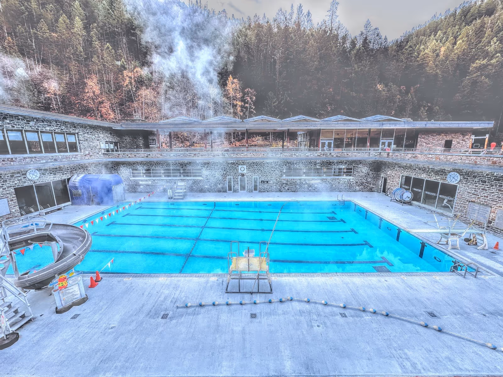 Radium Hot Springs, Canada.