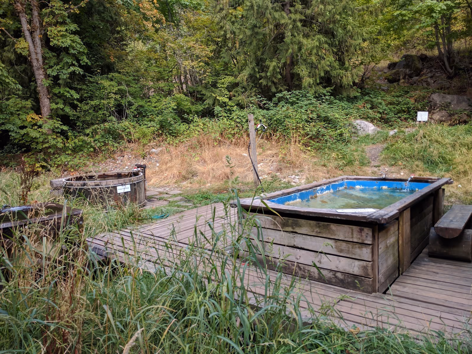 Tsek Hot Springs, Canada.