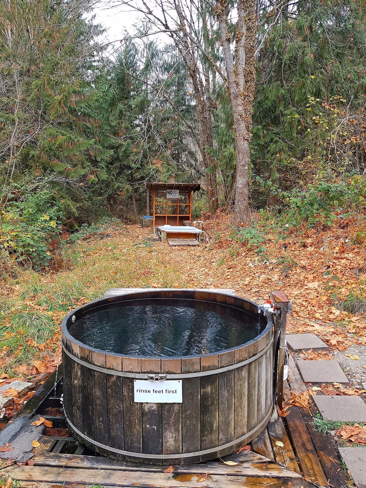 Tsek Hot Springs, Canada.
