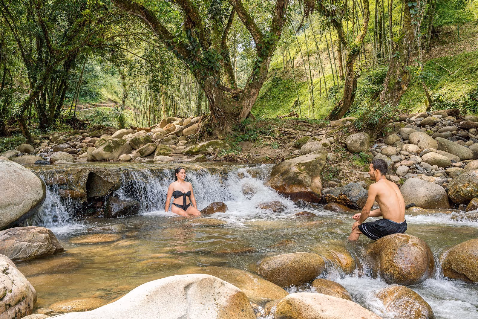 Termales Espíritu Santo, Colombia.