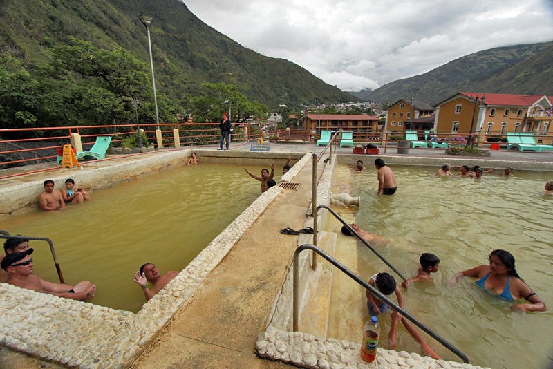 Termas de la Virgen Antigua, Ecuador.