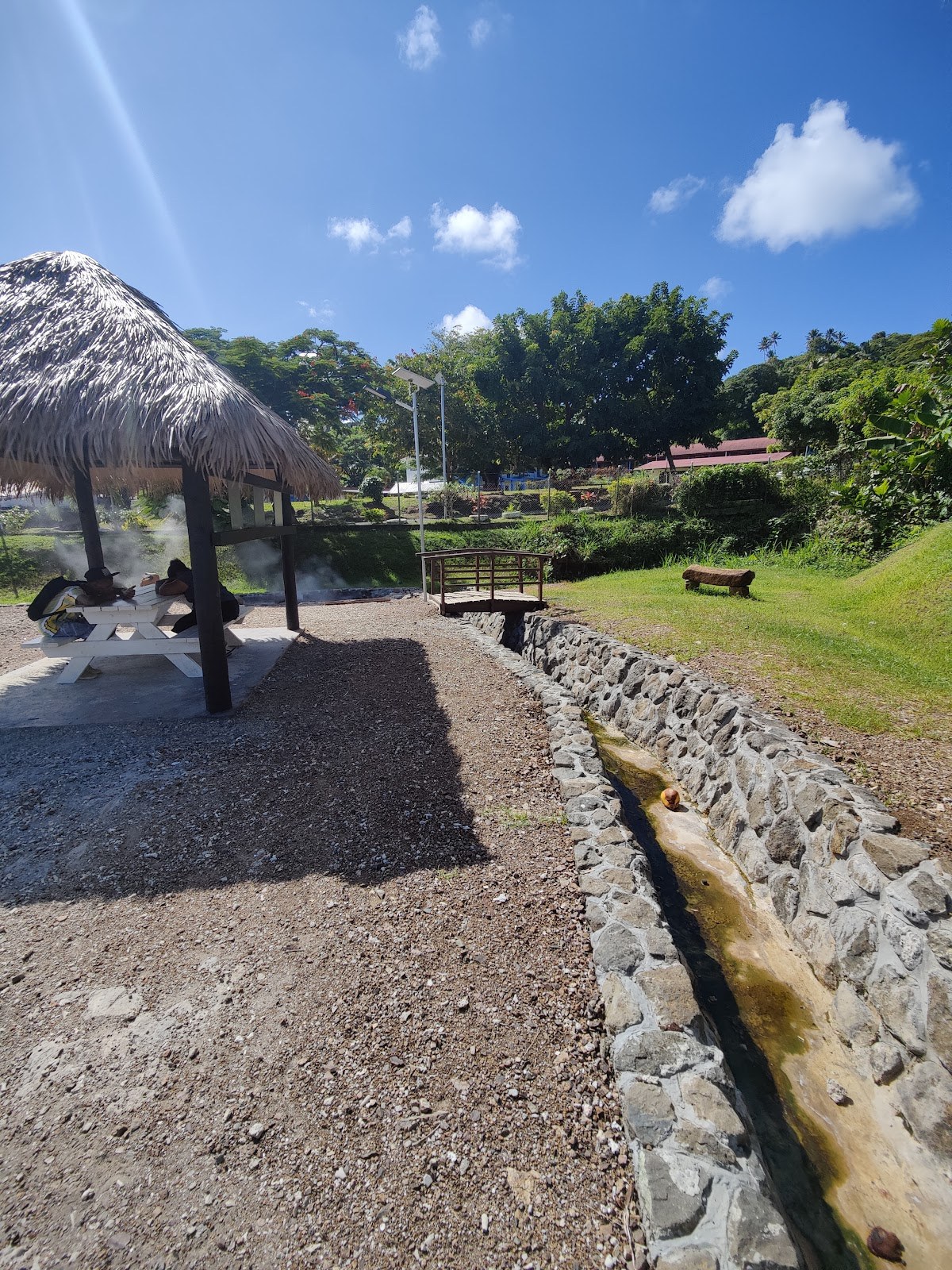 Savusavu Foreshore Hot Springs, Fiji.