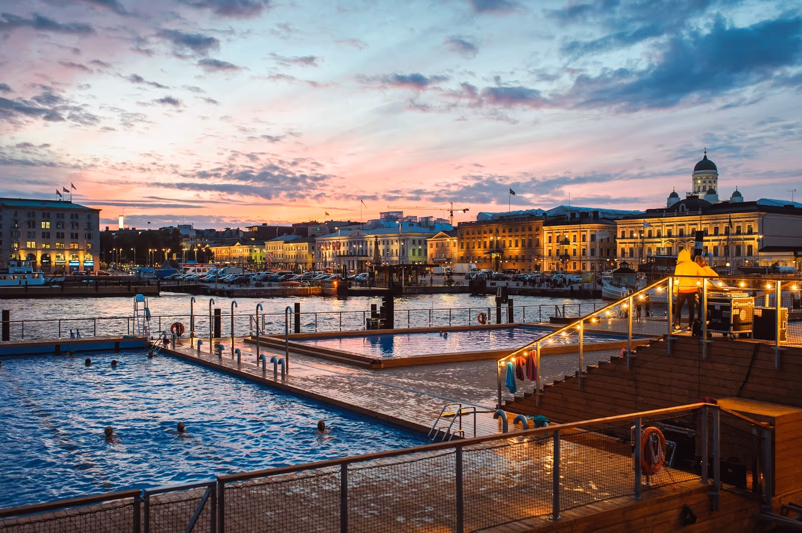 Allas Pool, Finland.