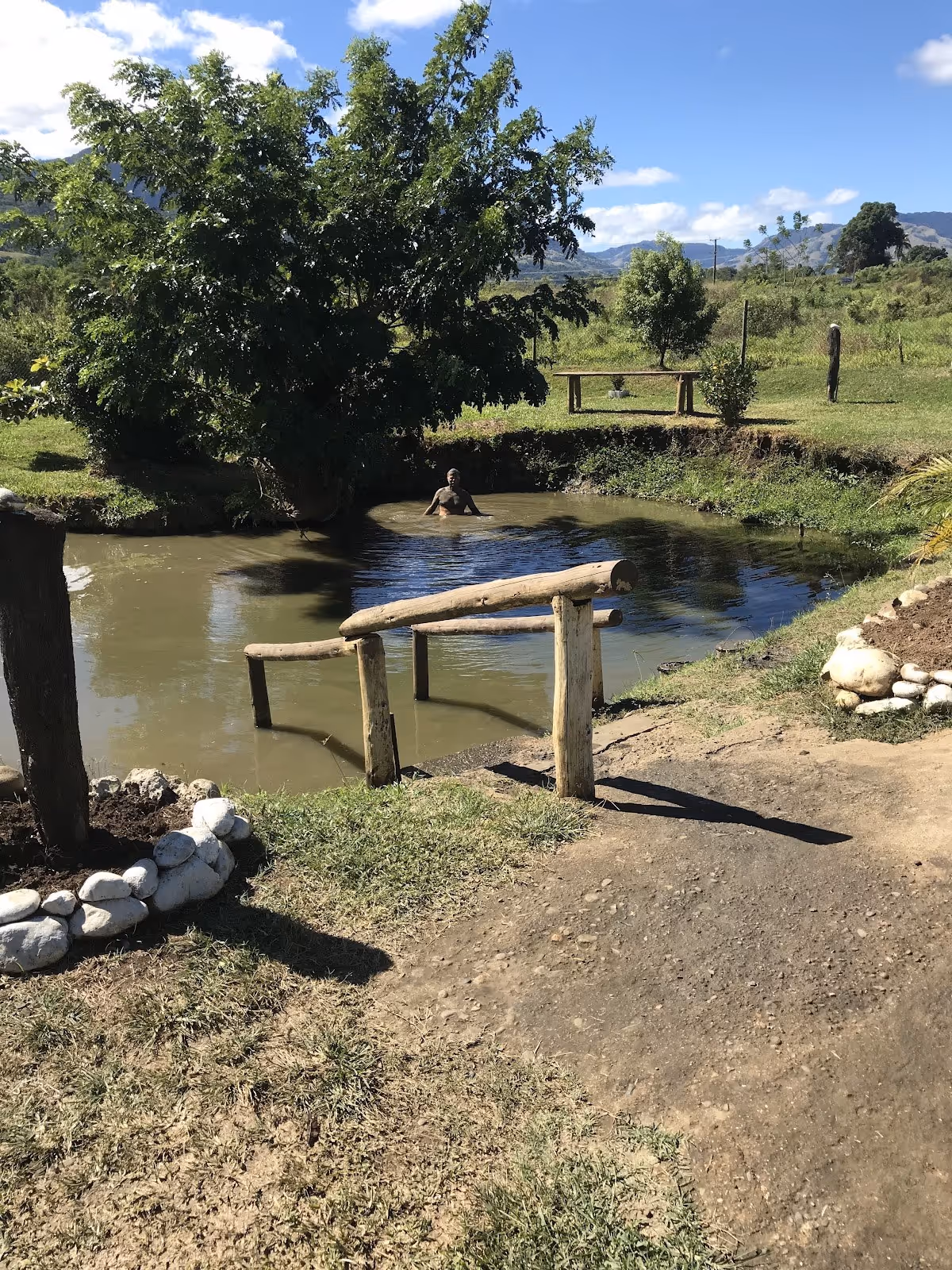 Tifajek Mud Pool and Hot Spring, Fiji.