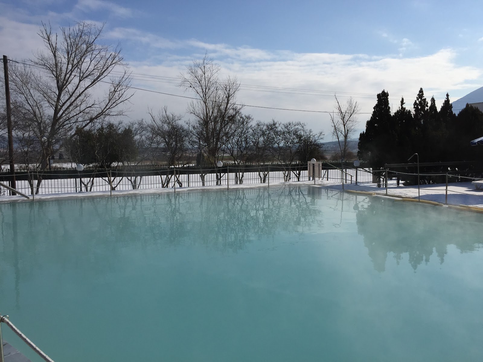 Ypati Thermal Spring (Loutra Ypatis), Greece.
