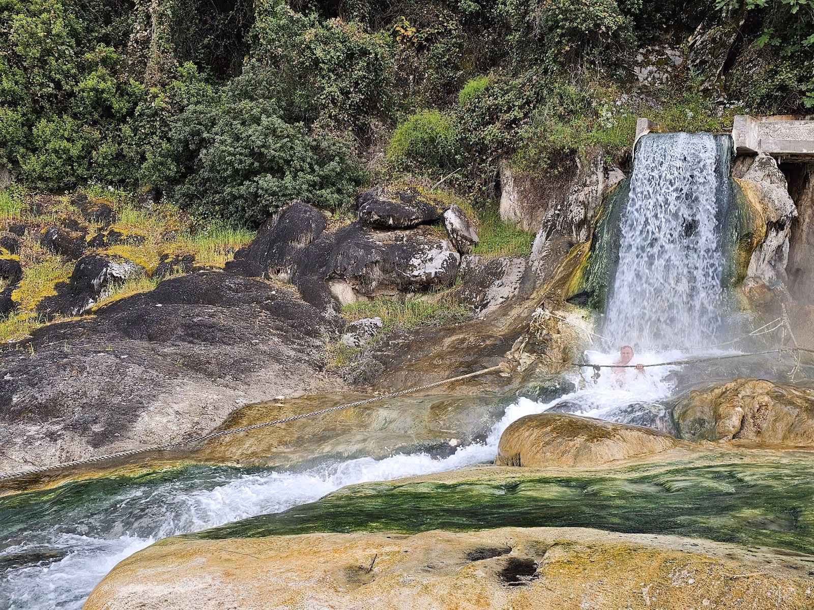 Thermopylae Hot Springs, Greece.