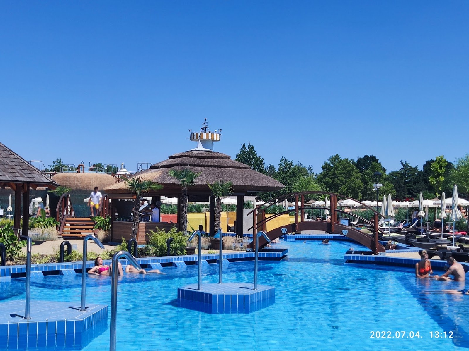 Hungarospa, Hungary.