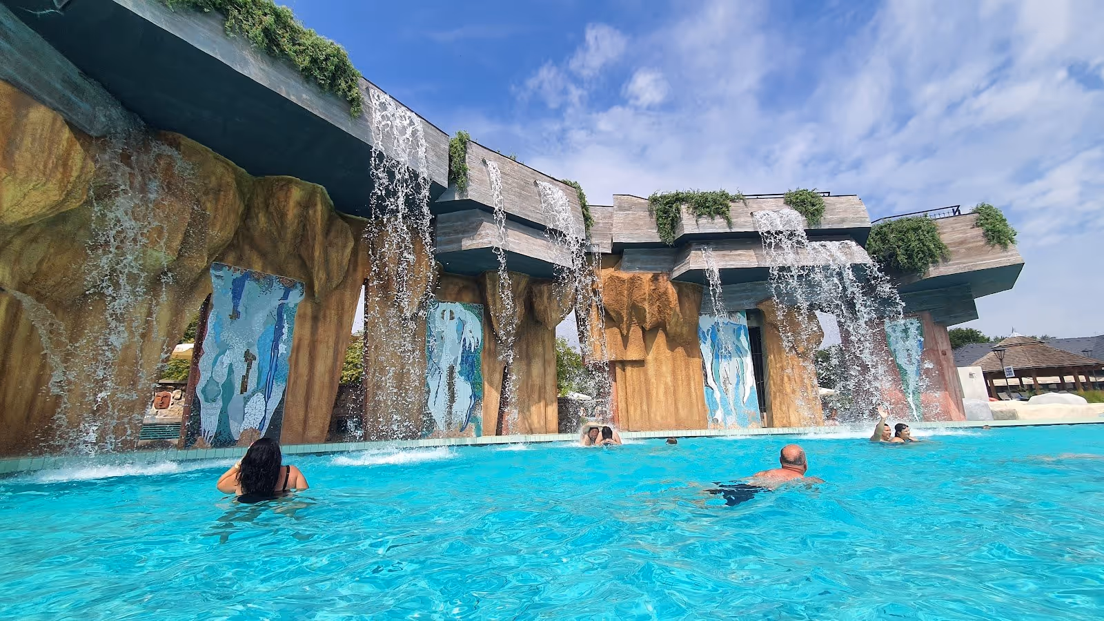 Hungarospa, Hungary.