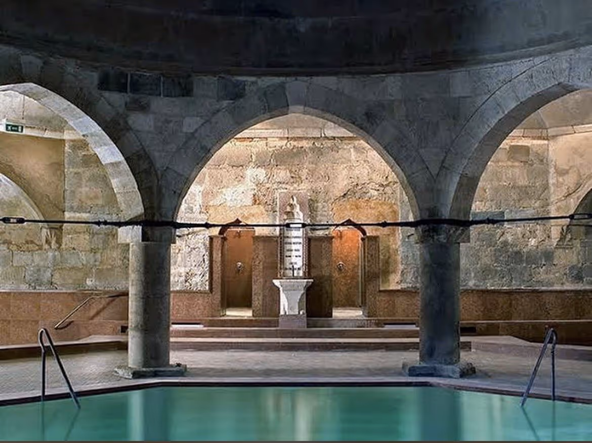 Rudas Thermal Bath, Hungary.