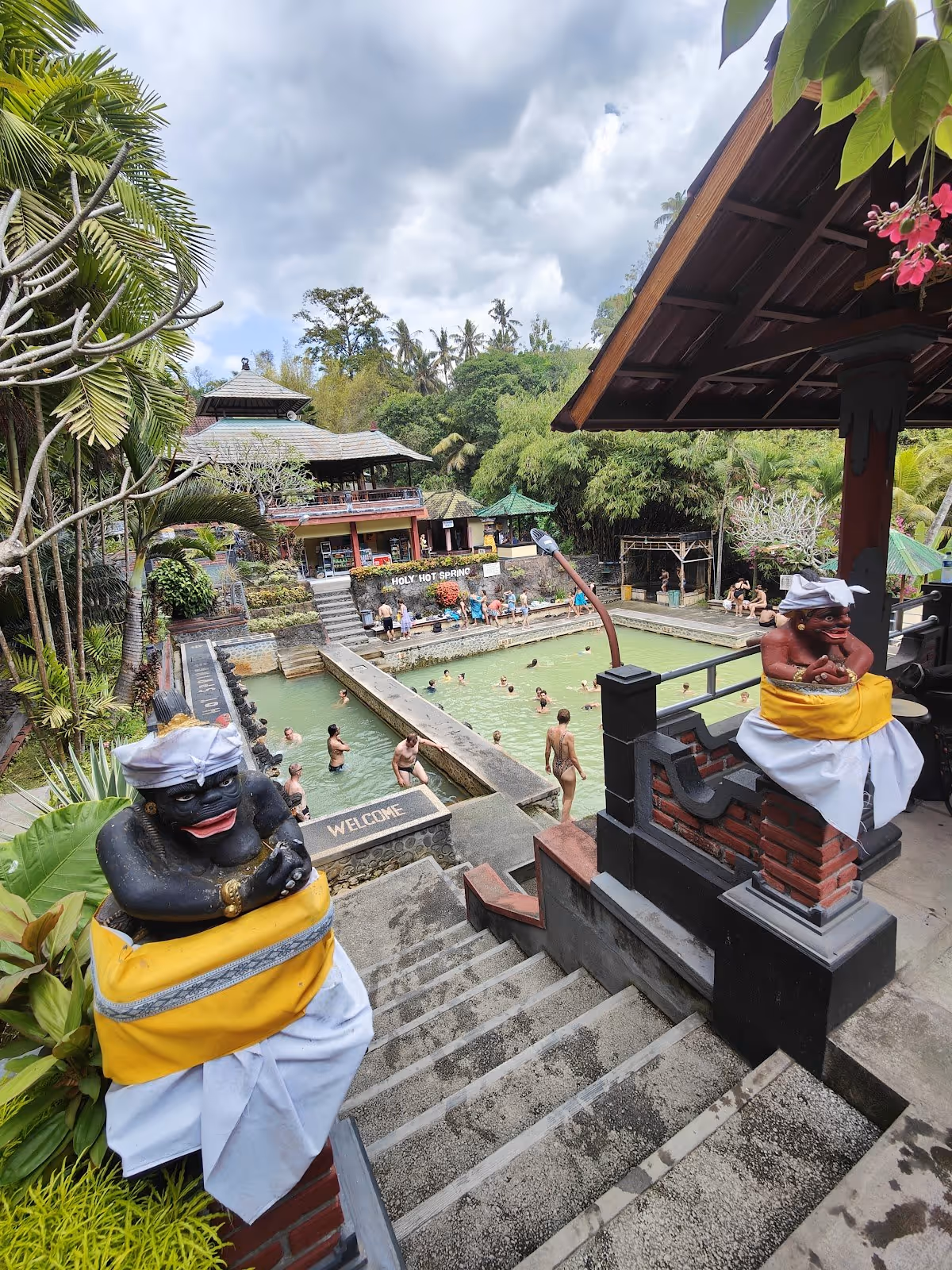 Banjar Hot Springs, Bali, Indonesia.