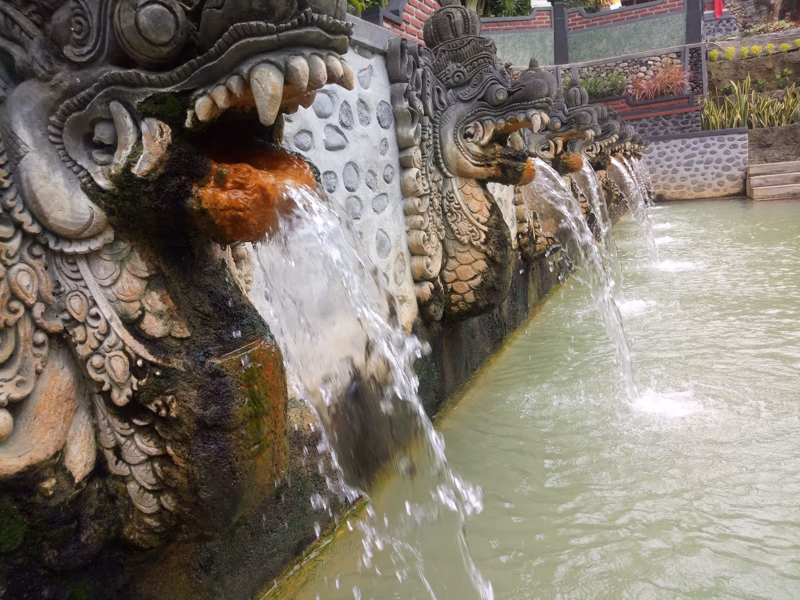Banjar Hot Springs, Bali, Indonesia.