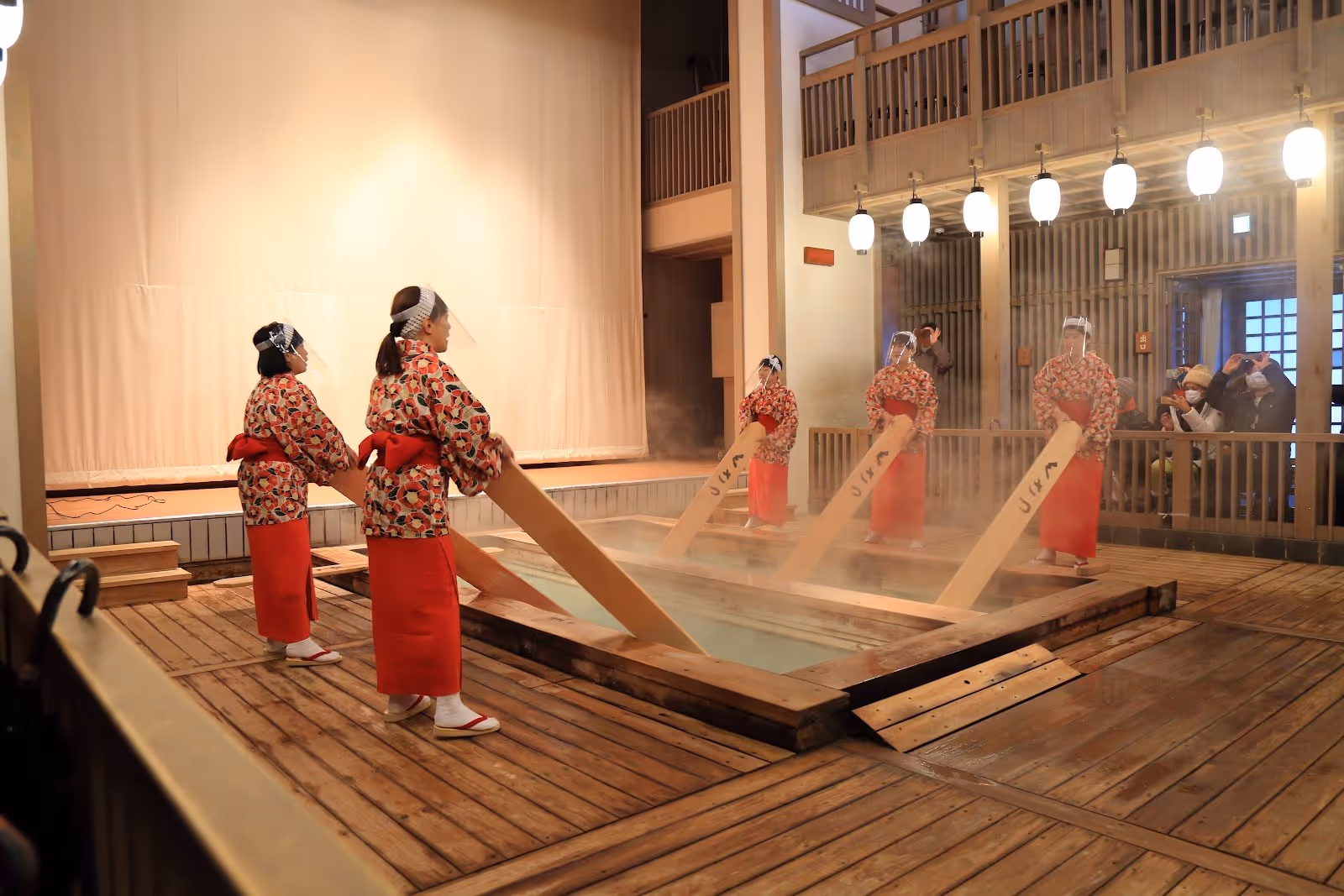 Kusatsu Onsen, Japan.