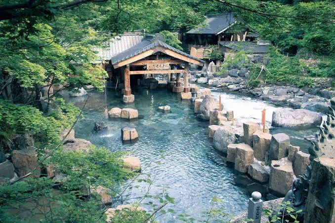 Takaragawa Onsen Osenkaku, Japan.