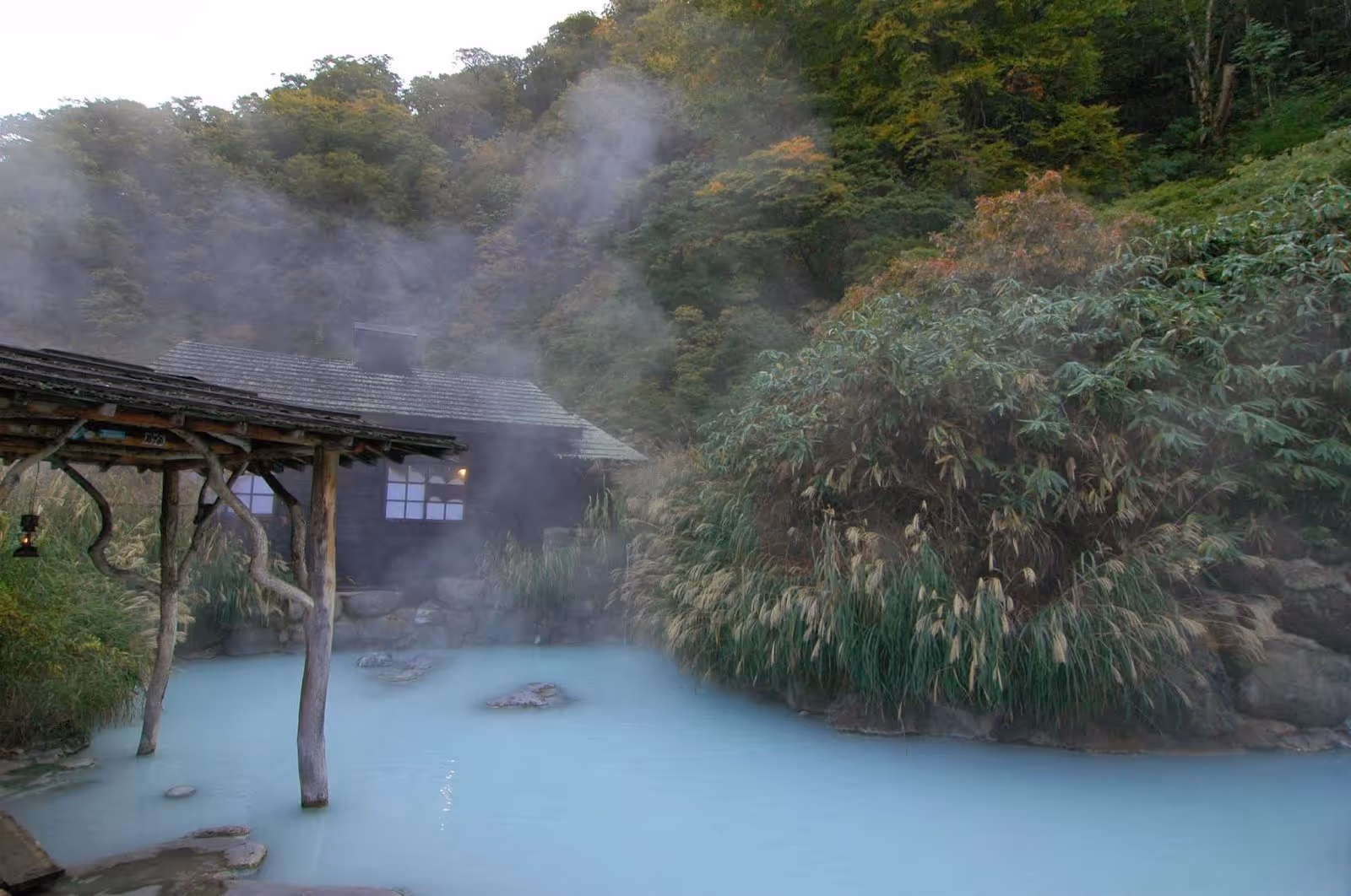 Tsurunoyu Onsen, Japan.