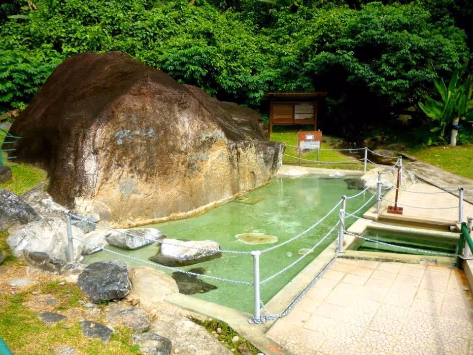 Poring Hot Spring, Malaysia.