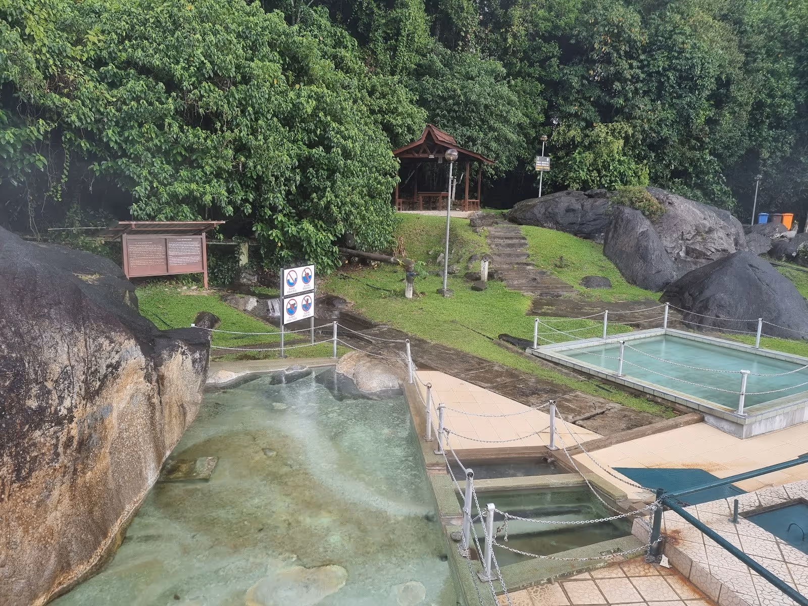 Poring Hot Spring, Malaysia.