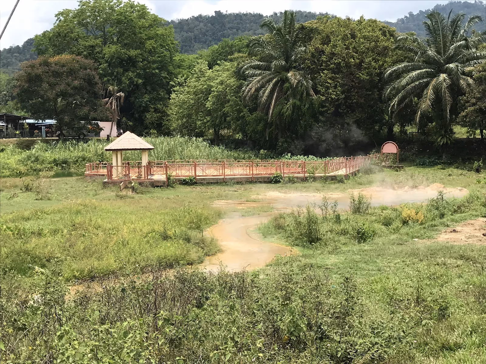 Ulu Slim Hot Spring, Malaysia.