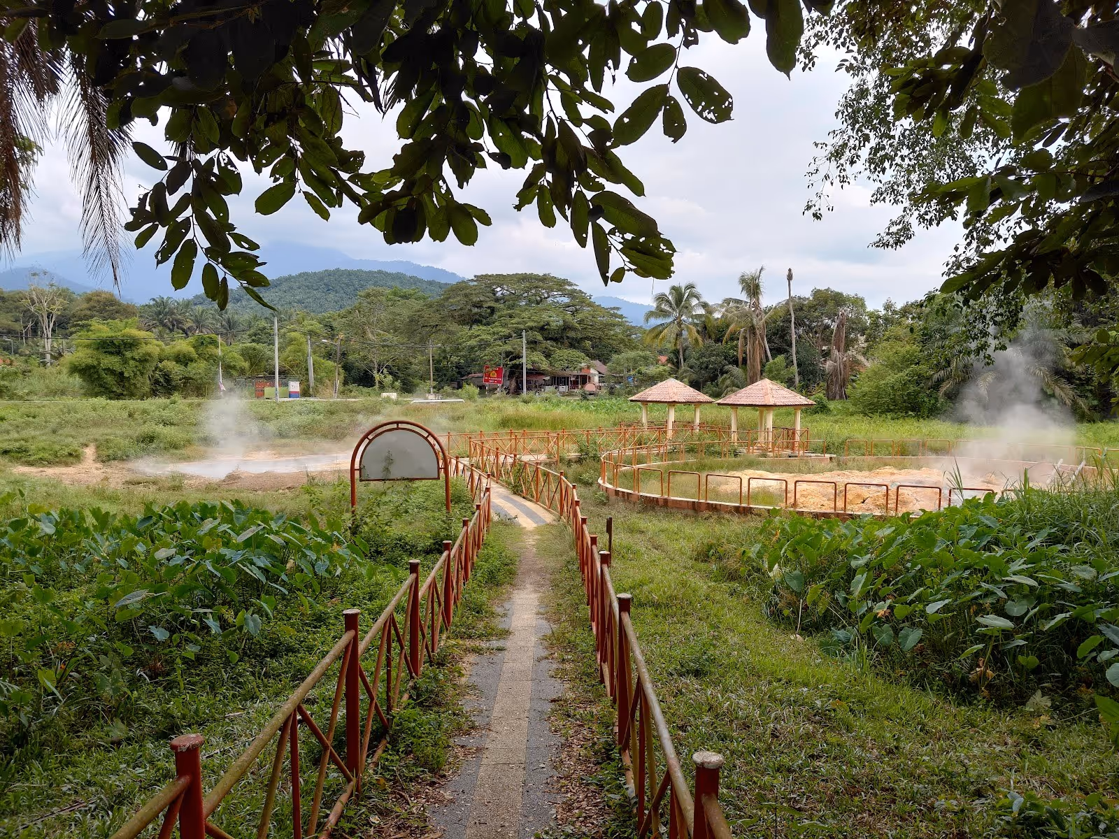 Ulu Slim Hot Spring, Malaysia.