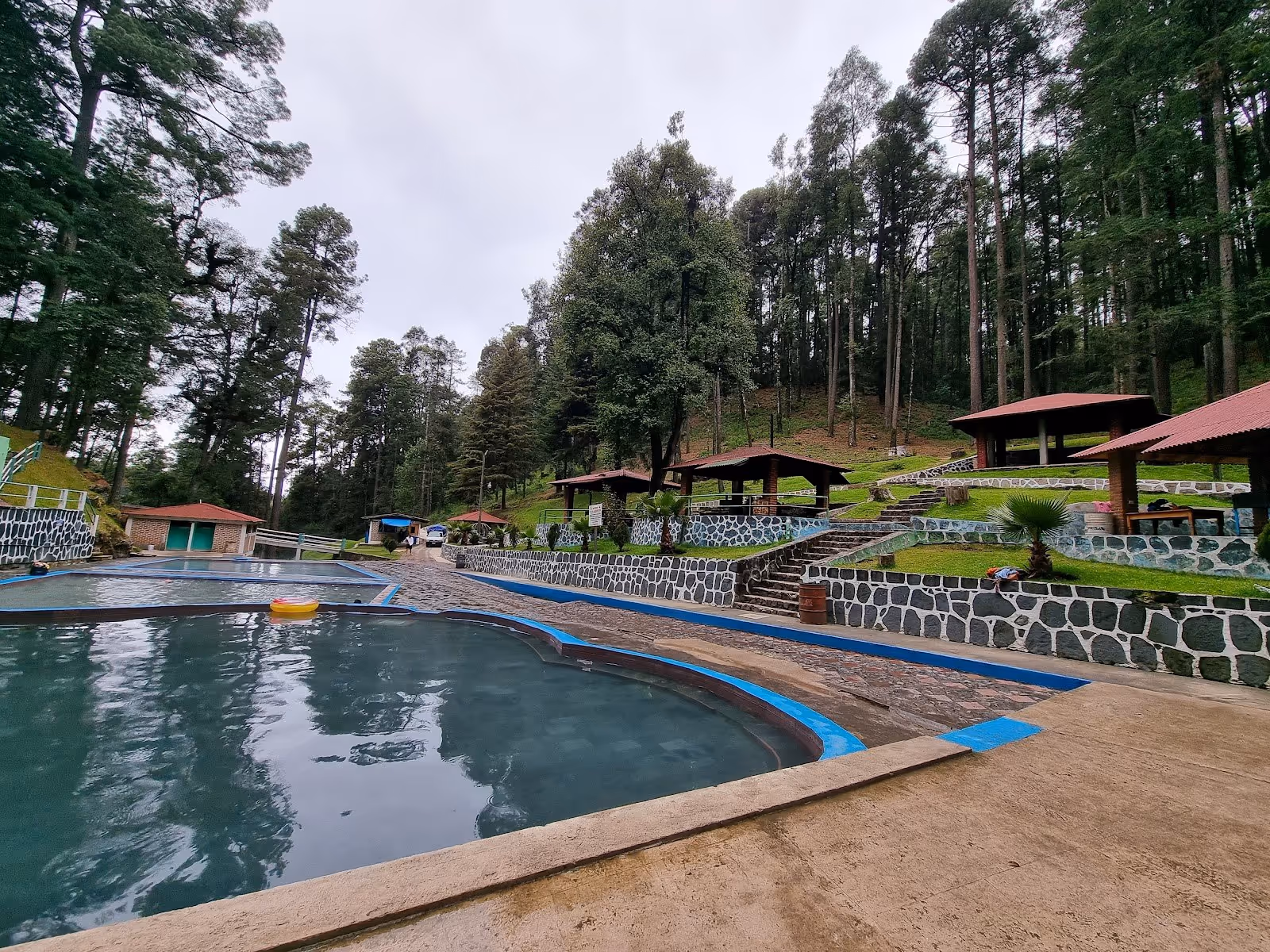 Laguna Larga Hot Springs, Mexico.