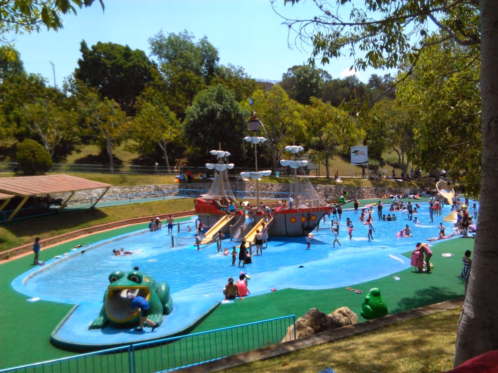 Parque Acuatico Ixtapan (Balneario Termal), Mexico.