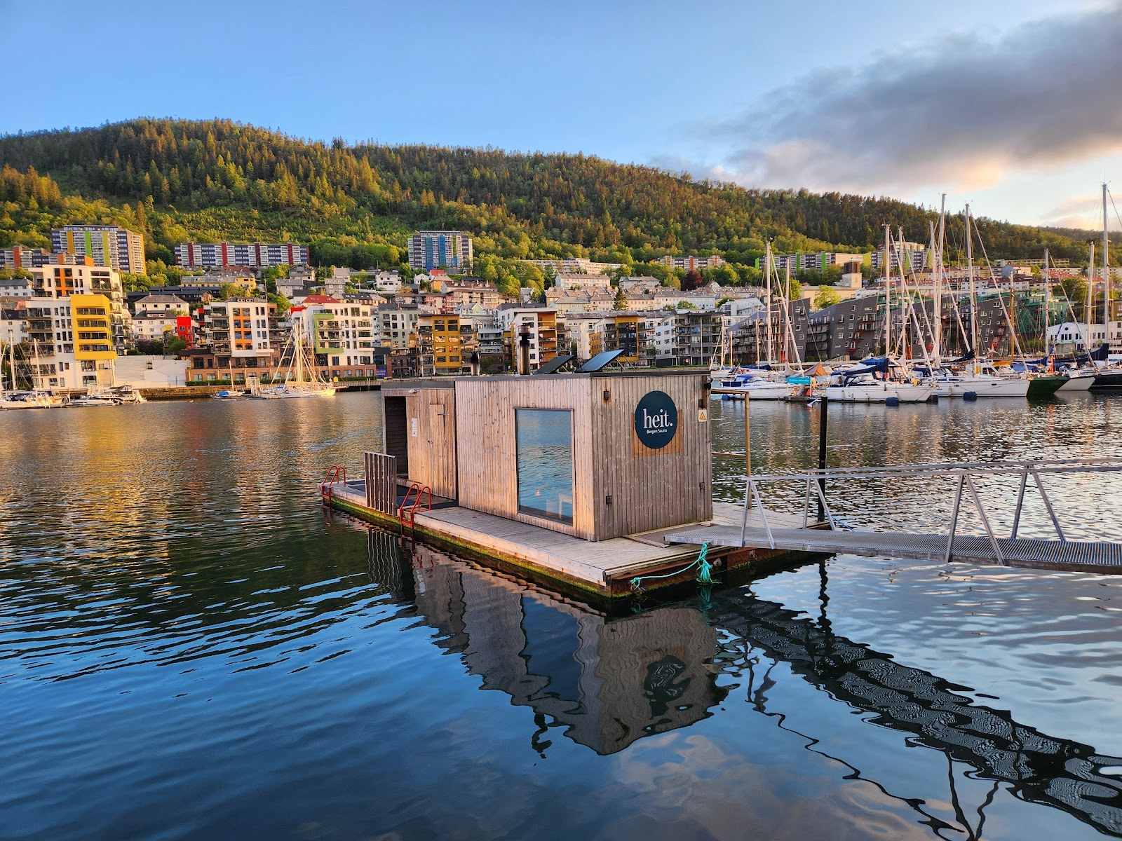 Heit Bergen Sauna at Marineholmen, Norway.
